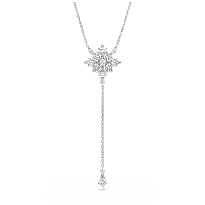 Stella White Rhodium Plated Pendant 5652003Swarovski5652003