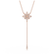 Stella Y Kite Cut Star White Rose Gold - tone Plated Necklace 5645383Swarovski5645383
