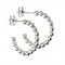 Sterling Silver 3/4 Ball Hoop Earrings E5856BeginningsE5856