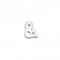 Sterling Silver Ampersand Icon Pendant DP823Hot DiamondsDP823