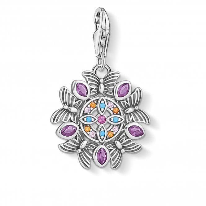 Sterling Silver Amulet Kaleidoscope Multicoloured Charm Pendant 1827 - 477 - 7Thomas Sabo Charm Club1827 - 477 - 7