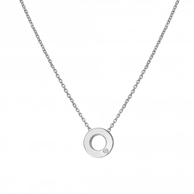 Sterling Silver Amulets Circle Pendant DP892Hot DiamondsDP892