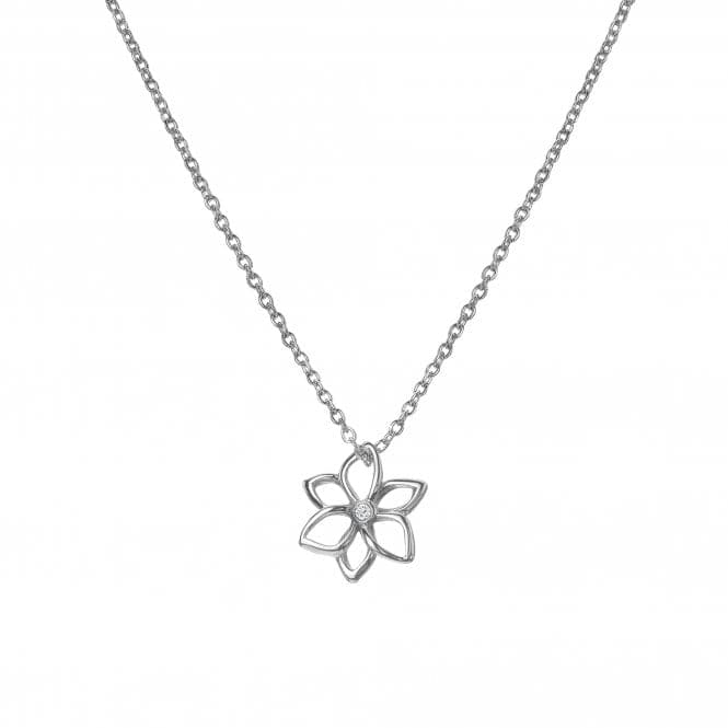 Sterling Silver Amulets Flower Pendant DP894Hot DiamondsDP894