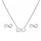 Sterling Silver Amulets Infinity Set SS141Hot DiamondsSS141