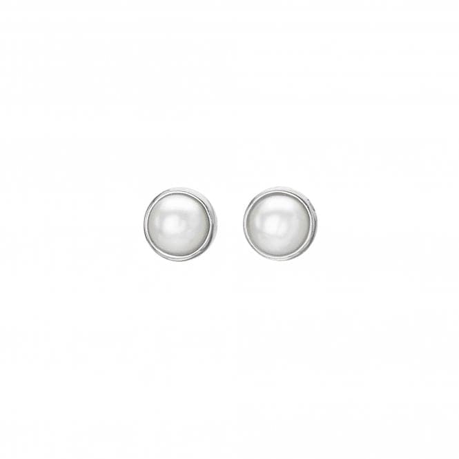 Sterling Silver Amulets Pearl Earrings DE712Hot DiamondsDE712