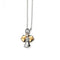 Sterling Silver Angel Pendant With Gold Plated Details P4019D for DiamondP4019