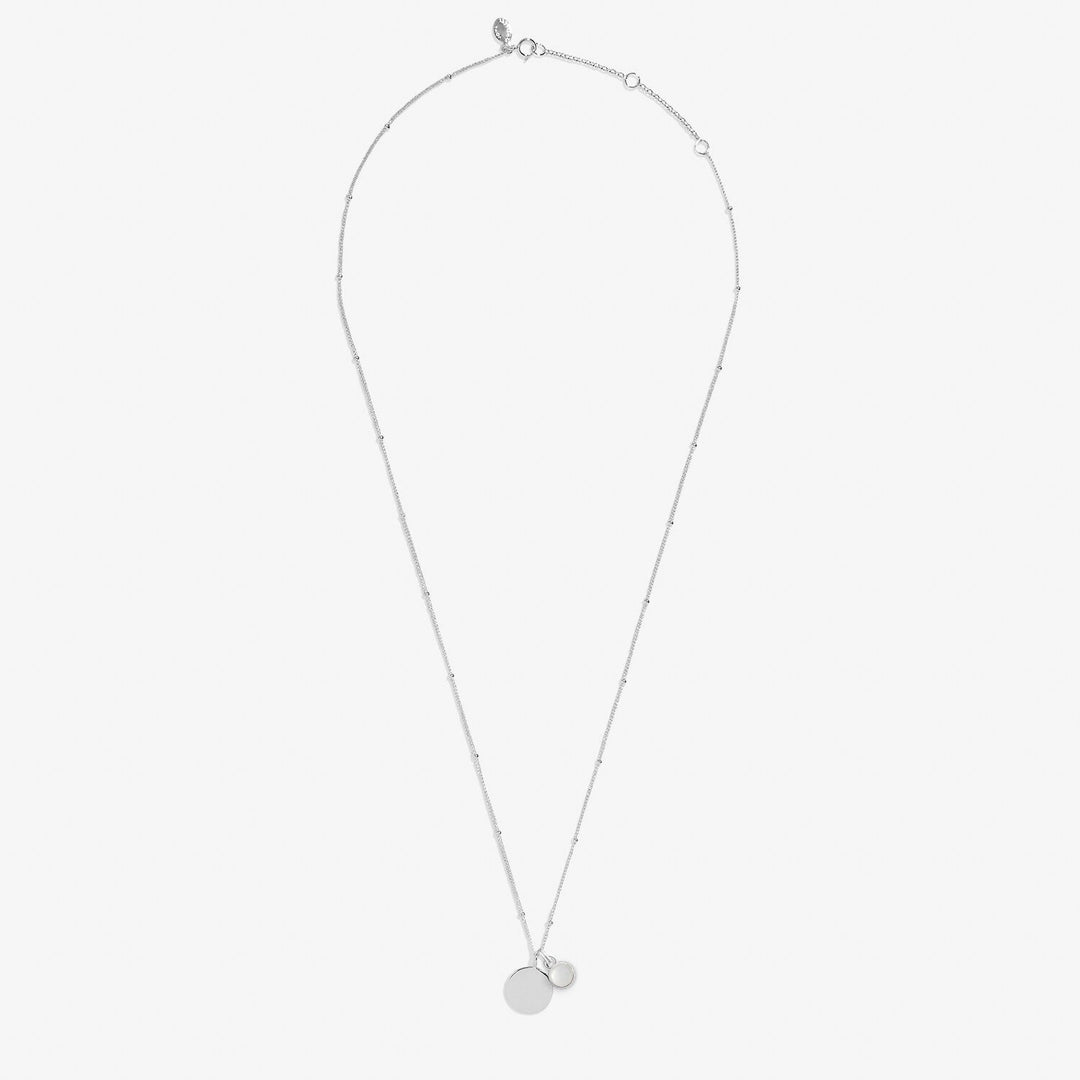 Sterling Silver Birthstone A Little April Necklace JJS0073Joma JewelleryJJS0073