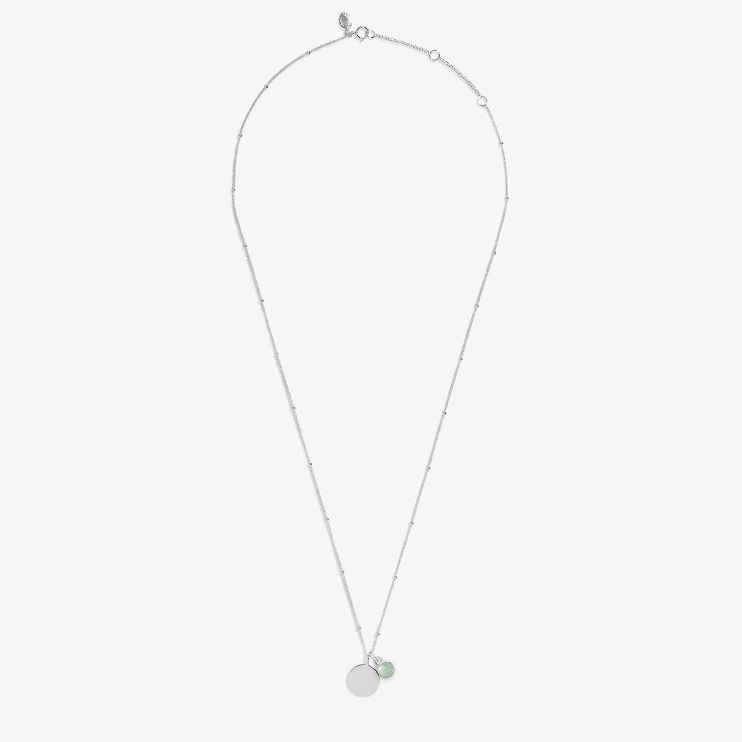 Sterling Silver Birthstone A Little July Necklace JJS0076Joma JewelleryJJS0076