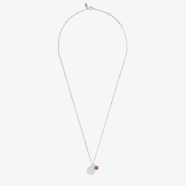 Sterling Silver Birthstone A Little October Necklace JJS0079Joma JewelleryJJS0079