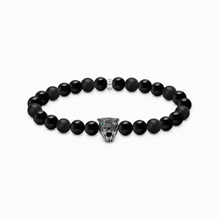 Sterling Silver Black Cat Beaded Bracelet A2192 - 705 - 11Thomas Sabo Sterling SilverA2192 - 705 - 11 - L17