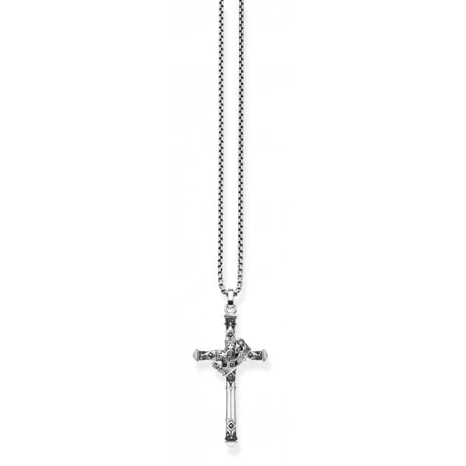 Sterling Silver Black Cross Pendant PE886 - 643 - 11Thomas Sabo Sterling SilverPE886 - 643 - 11