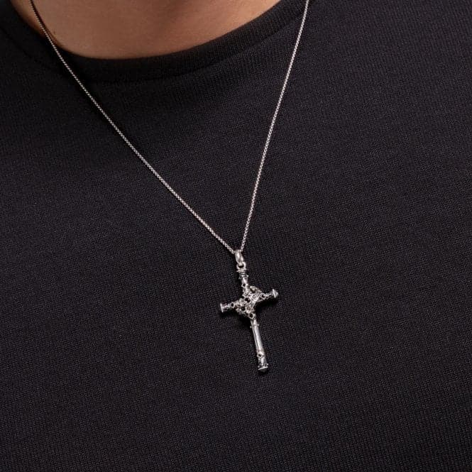 Sterling Silver Black Cross Pendant PE886 - 643 - 11Thomas Sabo Sterling SilverPE886 - 643 - 11