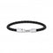 Sterling Silver Black Leather Bracelet A2149 - 682 - 11Thomas Sabo Sterling SilverA2149 - 682 - 11 - L21