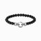 Sterling Silver Black Obsidian Beaded Bracelet A2191 - 705 - 11Thomas Sabo Sterling SilverA2191 - 705 - 11 - L17