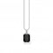 Sterling Silver Black Stone Necklace KE1964 - 698 - 11 - L45VThomas Sabo Sterling SilverKE1964 - 698 - 11