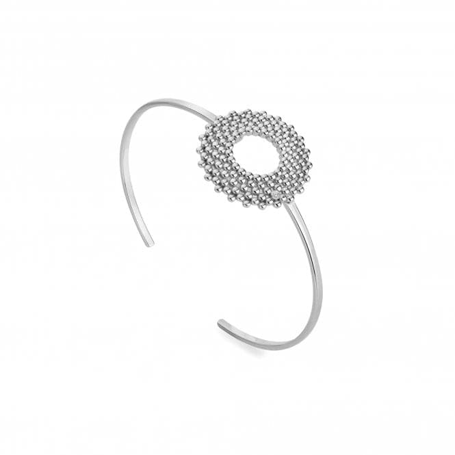 Sterling Silver Blossom Bangle DC189Hot DiamondsDC189