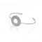 Sterling Silver Blossom Bangle DC189Hot DiamondsDC189