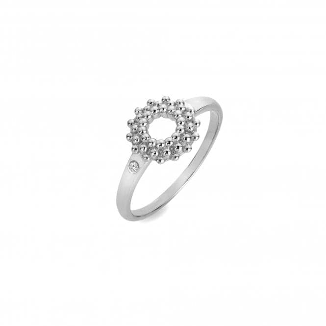 Sterling Silver Blossom Ring DR278Hot DiamondsDR278/K