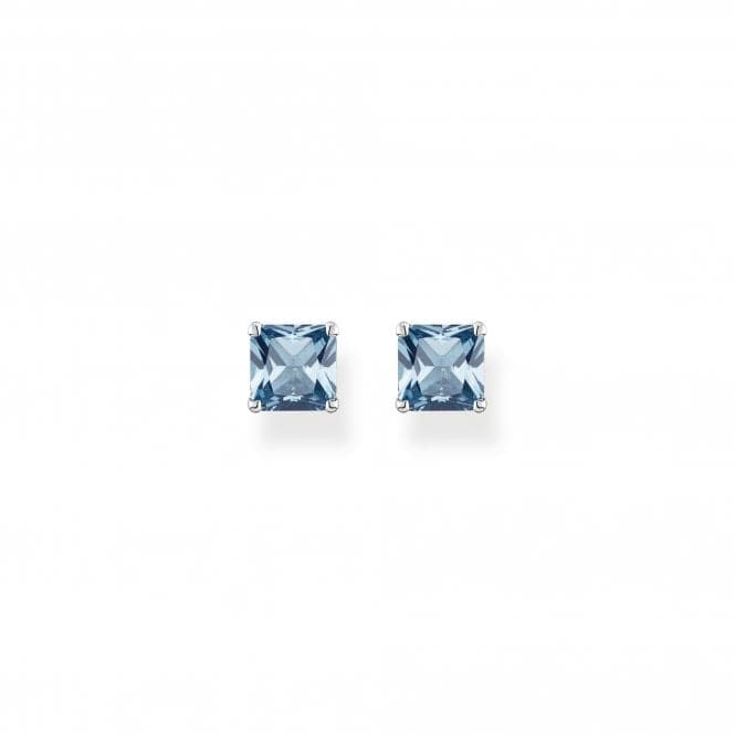 Sterling Silver Blue Stone Earrings H2174 - 009 - 1Thomas Sabo Sterling SilverH2174 - 009 - 1