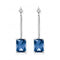 Sterling Silver Blue Stone Earrings H2176 - 166 - 1Thomas Sabo Sterling SilverH2176 - 166 - 1