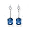 Sterling Silver Blue Stone Earrings H2177 - 166 - 1Thomas Sabo Sterling SilverH2177 - 166 - 1