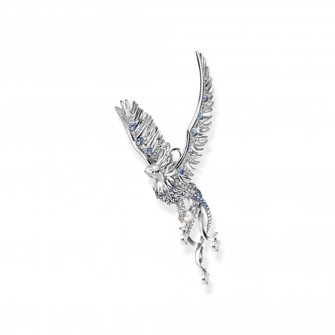 Sterling Silver Blue Stones Phoenix Pendant PE937 - 945 - 7Thomas Sabo Sterling SilverPE937 - 945 - 7