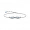 Sterling Silver Blue Stones Phoenix Wing Bracelet A2069 - 644 - 1 - L19VThomas Sabo Sterling SilverA2069 - 644 - 1