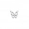 Sterling Silver Butterfly Icon Pendant DP817Hot DiamondsDP817