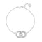 Sterling Silver Carrara Bracelet SJ - B2477 - CZSif JakobsSJ - B2477 - CZ