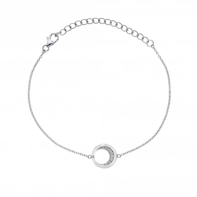 Sterling Silver Celestial Bracelet DL642Hot DiamondsDL642