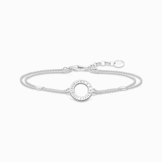 Sterling Silver Circle White Bracelet A1878 - 051 - 14Thomas Sabo Sterling SilverA1878 - 051 - 14