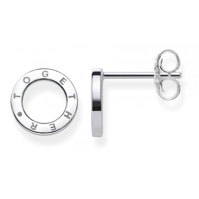Sterling Silver Circles Together Ear Studs H1946 - 001 - 12Thomas Sabo Sterling SilverH1946 - 001 - 12