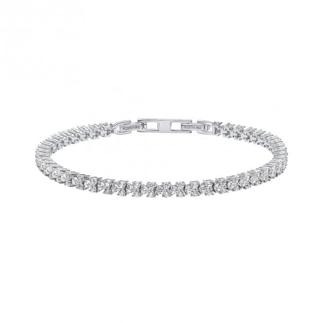 Sterling Silver Clear Cubic Zirconia Bracelet B5475DiamonfireB5475