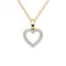 Sterling Silver Clear Cubic Zirconia Pendant P5391DiamonfireP5391
