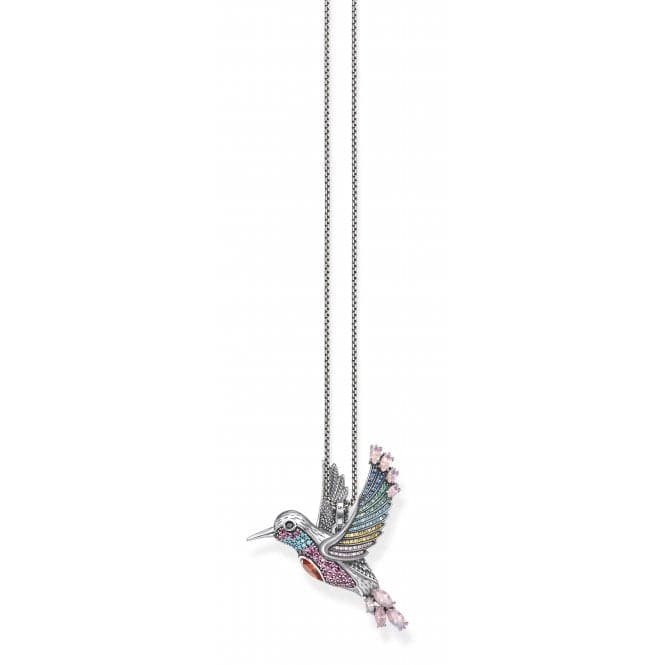 Sterling Silver Colourful Hummingbird Pendant PE875 - 342 - 7Thomas Sabo Sterling SilverPE875 - 342 - 7