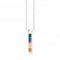 Sterling Silver Colourful Stones Necklace KE2113 - 166 - 7 - L45VThomas Sabo Sterling SilverKE2113 - 166 - 7