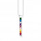Sterling Silver Colourful Stones Necklace KE2146 - 477 - 7 - L45VThomas Sabo Sterling SilverKE2146 - 477 - 7