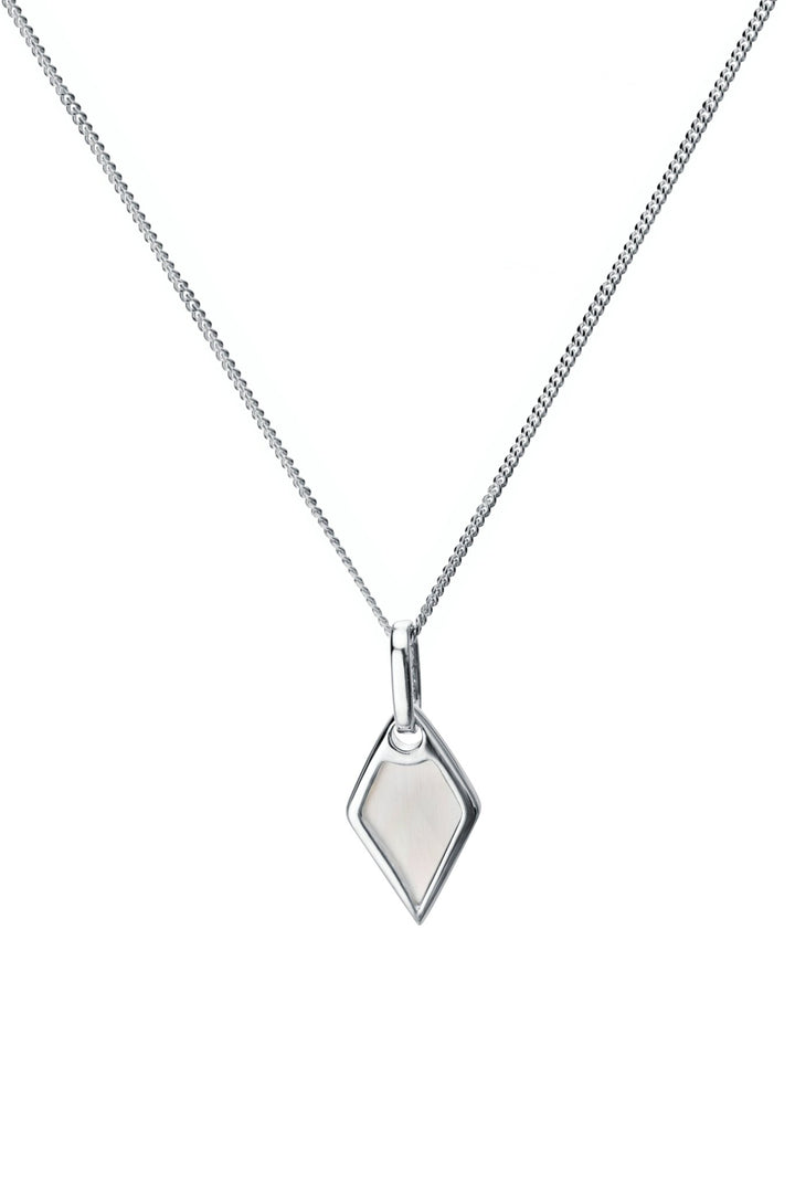 Sterling Silver Crystal & MOP PendantThe Fine CollectiveBA0064049