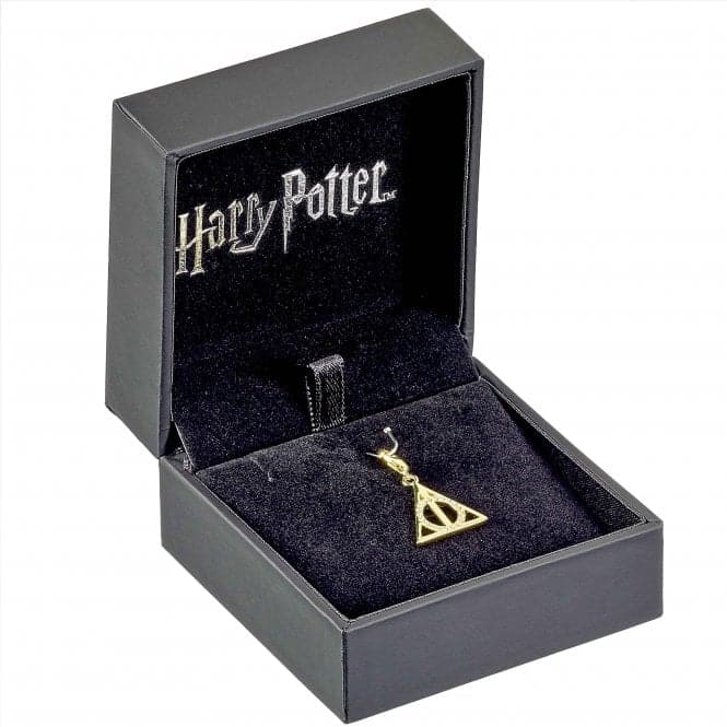 Sterling Silver Deathly Hallows Gold Plated Clip CharmHarry PotterHPGSC02