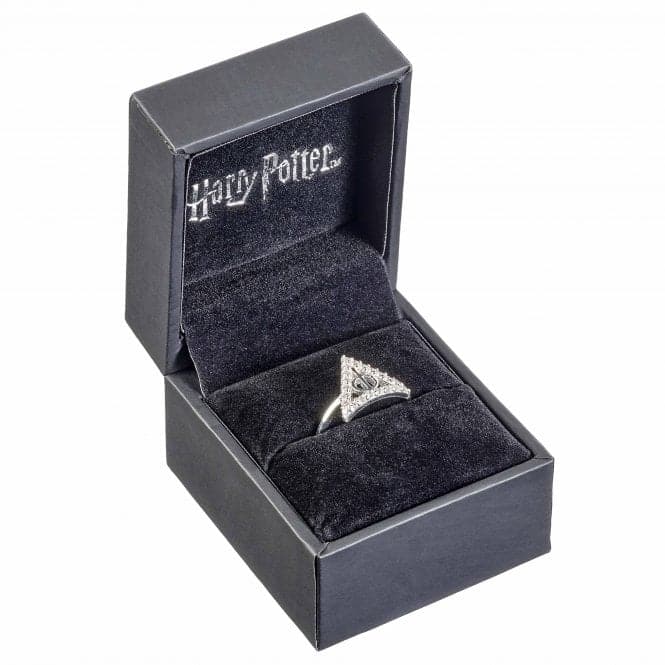 Sterling Silver Deathly Hallows RingHarry PotterBHPSR002 - L