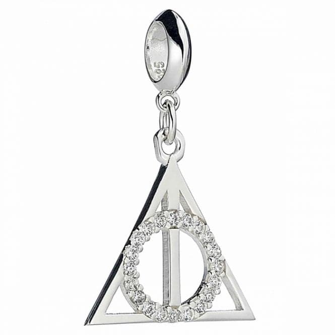 Sterling Silver Deathly Hallows Slider Charm with Crystal ElementsHarry PotterBHPSC002 - SC