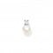 Sterling Silver Delicate Pearl Single Ear Stud H2214 - 167 - 14Thomas Sabo Charm Club CharmingH2214 - 167 - 14