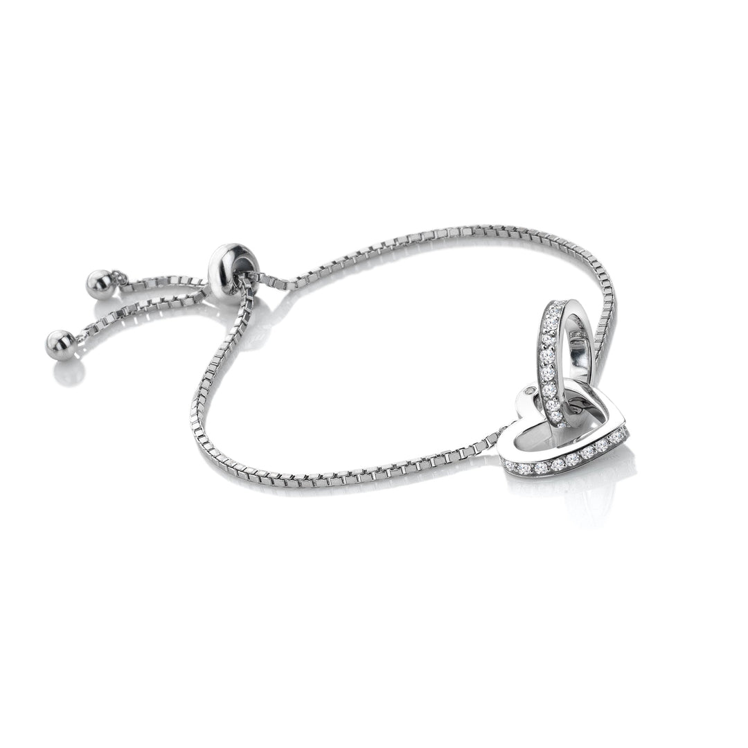 Sterling Silver Devotion Bracelet DL672Hot DiamondsDL672