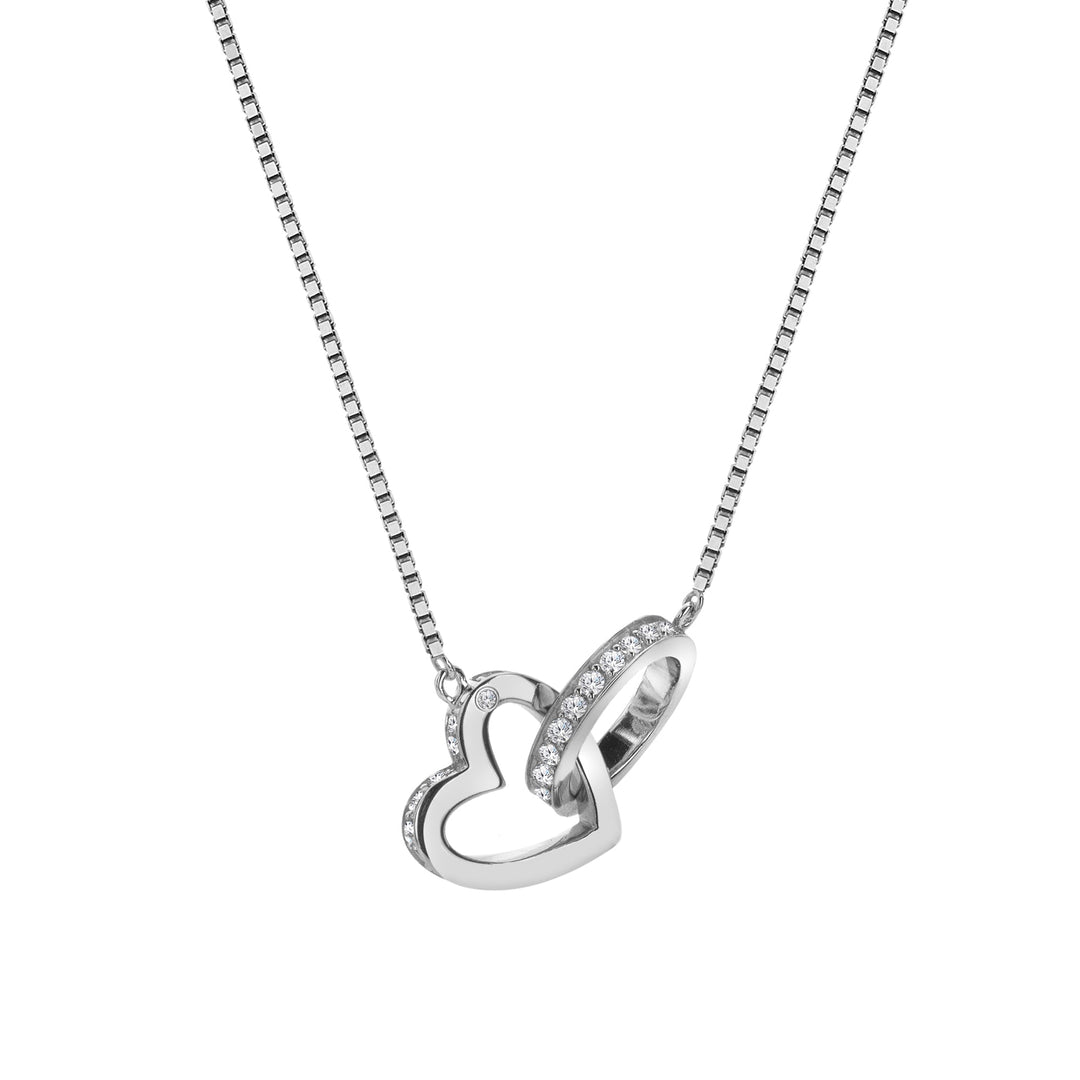 Sterling Silver Devotion Necklace Necklace DN204Hot DiamondsDN204