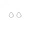 Sterling Silver Diamond Amulets Teardrop Earrings DE615Hot DiamondsDE615