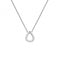 Sterling Silver Diamond Amulets Teardrop Pendant DP746Hot DiamondsDP746
