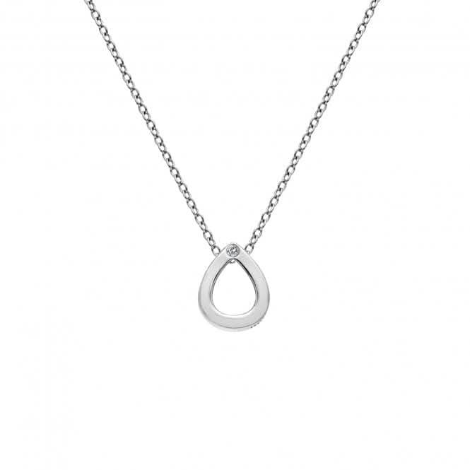 Sterling Silver Diamond Amulets Teardrop Pendant DP746Hot DiamondsDP746