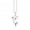 Sterling Silver Dolphin Blue Stones Necklace KE2144 - 644 - 1 - L45VThomas Sabo Sterling SilverKE2144 - 644 - 1