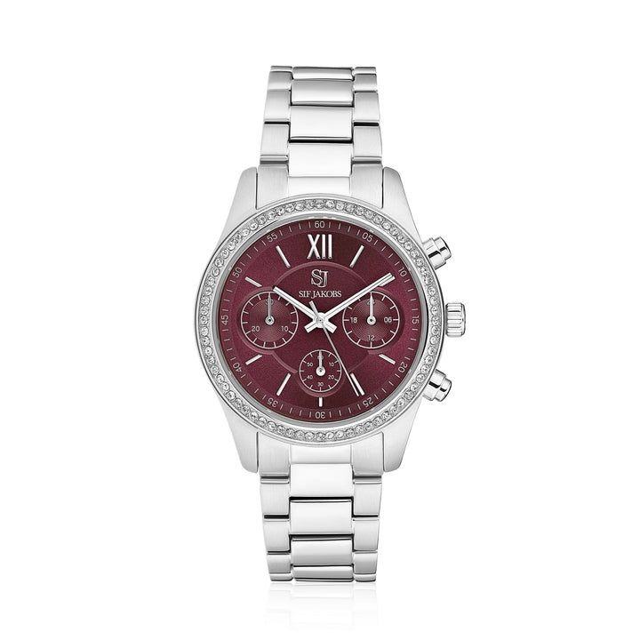 Sterling Silver Domenica Watch SJ - W2406 - CZSif JakobsSJ - W2406 - CZ