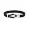 Sterling Silver Double Braided Black Leather Bracelet A2148 - 682 - 11Thomas Sabo Sterling SilverA2148 - 682 - 11 - L17